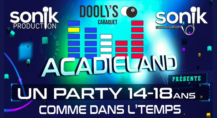 ACADIELAND présente UN PARTY 14-18 COMME DANS L'TEMPS